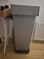 hoge zinken pot, Tuin en Terras, Ophalen, Tuin, Gebruikt, Minder dan 60 cm