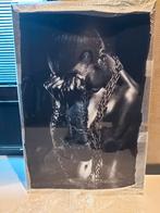 Plexiglas schilderij vrouw..80 bij 120, Ophalen of Verzenden, Zo goed als nieuw, Schilderij, 100 tot 125 cm