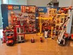 Heel veel brandweer lego! 2 grote sets 60215 en 60216, Ophalen of Verzenden, Zo goed als nieuw, Complete set, Lego