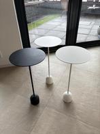 Lourens Fischer bijzet tafels 3x, Minder dan 55 cm, Gebruikt, Rond, Ophalen