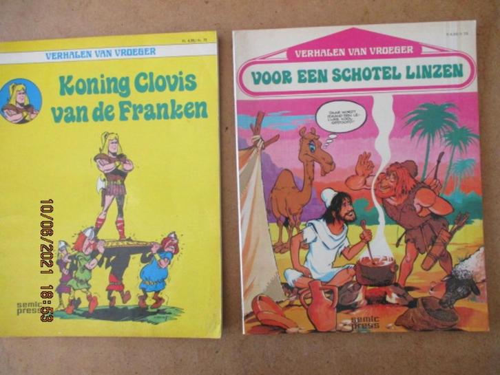 adv4213 verhalen van vroeger, Boeken, Stripboeken, Gelezen, Eén stripboek, Ophalen