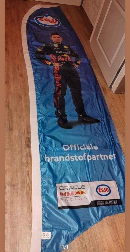 Max Verstappen beachvlag, Diversen, Vlaggen en Wimpels, Zo goed als nieuw, Ophalen of Verzenden