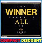 cd-single Axel F. ‎– The Winner Takes It All '92 (ABBA cover, Pop, 1 single, Ophalen of Verzenden, Zo goed als nieuw