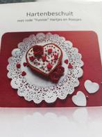 Patroon Harten beschuit, Hobby en Vrije tijd, Vilt, Ophalen of Verzenden, Zo goed als nieuw, Boek of Patroon