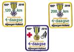 Vierdaagse Nijmegen Badges 2016, Embleem of Badge, Nederland, Overige soorten, Ophalen of Verzenden