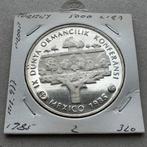 Turkije 5000 lira 1985 - 9de Wereldbosbouwconferentie Mexico, Verzenden, Overige landen, Losse munt, Zilver