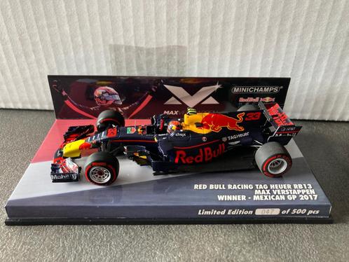 ✅ Max Verstappen 1:43 editie 27 Winner Mexican GP 2017 RB13, Verzamelen, Automerken, Motoren en Formule 1, Nieuw, Formule 1, Ophalen of Verzenden