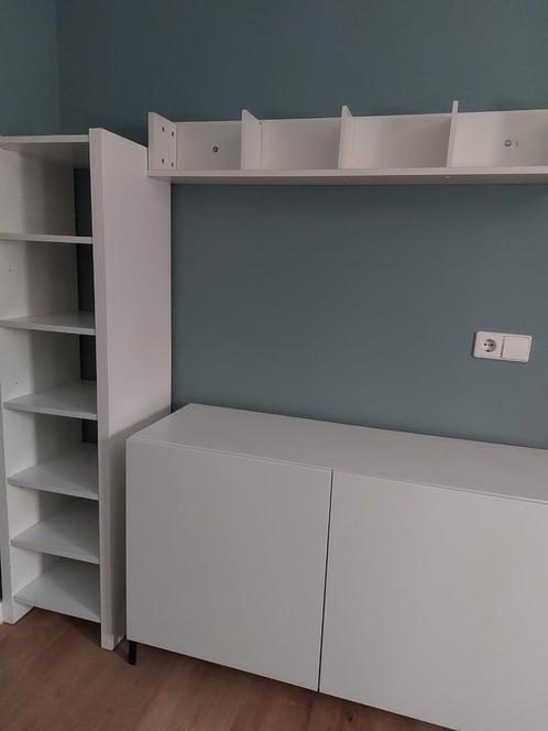 Witte ikea Kasten set 3 delig., Huis en Inrichting, Kasten | Overige, Gebruikt, Ophalen