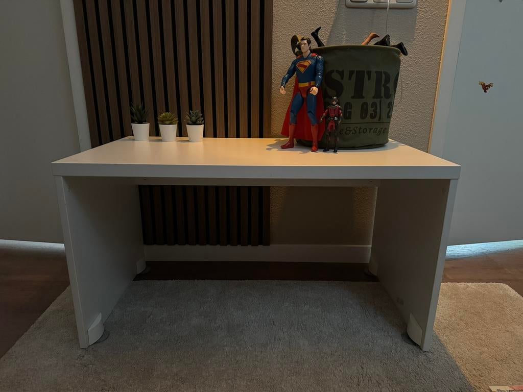 Ikea Smastad bank / speeltafel / bureau. Wit., Ophalen, Gebruikt, Tafel(s)
