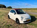 Fiat 500C 1.2 2011 Wit 95000km, Auto's, 4 cilinders, Cabriolet, Wit, Origineel Nederlands