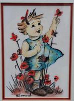 HUMMEL.  Originele tekening.  Sign. 30/37 cm., Ophalen