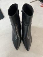 Zwarte enkellaarsjes - 1x gedragen, Kleding | Dames, Ophalen of Verzenden, Zo goed als nieuw, Zwart, Lage of Enkellaarzen