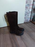 Bruine Laarzen met Veterdetail, Hoge laarzen, Bruin, Ophalen of Verzenden, Gedragen