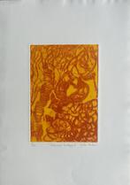 Ets Gertie Mesker - Impressies Dordogne II, Antiek en Kunst, Kunst | Litho's en Zeefdrukken, Verzenden