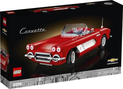 Lego Icons 10321 Corvette NIEUW, Kinderen en Baby's, Speelgoed | Duplo en Lego, Nieuw, Lego, Complete set, Ophalen of Verzenden