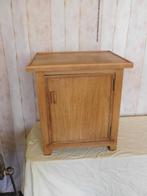 BLANK EIKEN KASTJE, Ophalen, Minder dan 50 cm, 1 of 2 laden, Eikenhout