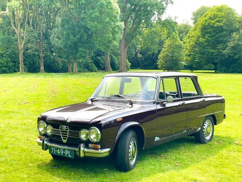 Giulia Ti Super 1600 uit 1970, prachtige "barnfind" conditie, Auto's, Alfa Romeo, Bedrijf, Giulia, Benzine, Sedan, Handgeschakeld