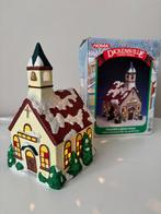 Dickensville Kerkje Verlicht Kerstdecoratie, Ophalen, Kunststof, Wit, Zo goed als nieuw