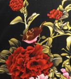 jurk Norah/vogels, Kleding | Dames, Jurken, Zwart, Maat 42/44 (L), Ophalen of Verzenden, Zo goed als nieuw
