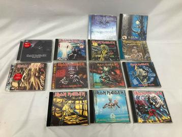 Iron Maiden cd’s 11 stuks en 2 dvd’s vanaf 1983 beschikbaar voor biedingen