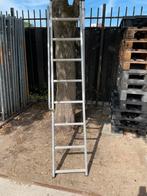 Zarges trap/ladder hoogte 225 cm met beugels, Doe-het-zelf en Verbouw, Ladders en Trappen, Ophalen of Verzenden, Zo goed als nieuw