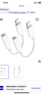 Gezocht: apple lightning naar 3.5mm jack, Ophalen, Zo goed als nieuw, Zwart, 64 GB