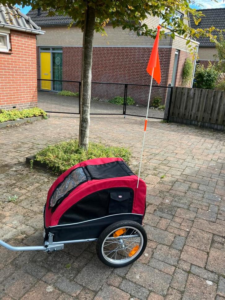 Trixie hondenfietskar M tot 22 kg, Fietsen en Brommers, Fietsaccessoires | Aanhangers en Karren, Zo goed als nieuw, Hondenkar
