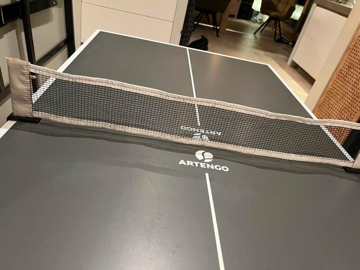 Artengo Mini Tafeltennistafel, Sport en Fitness, Tafeltennis, Gebruikt, Tafel Indoor, Inklapbaar, Ophalen