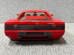 Pocher Rivarossi K51 Ferrari Testarossa rood gebouwd 1:8, Hobby en Vrije tijd, Modelauto's | 1:5 tot 1:12, Ophalen, Auto, 1:5 t/m 1:8