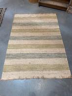 Jute Vloerkleed met Strepen, Ophalen, Gebruikt, 100 tot 150 cm, Beige