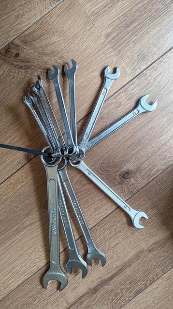 ringsleutel set 12 delig. drop forged beschikbaar voor biedingen