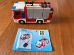 Playmobil Brandweerwagen met licht en geluid, Ophalen of Verzenden, Gebruikt, Complete set