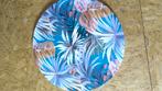 schilderij kwantum bloemen rond 60cm ronde metalen ring, Huis en Inrichting, Ophalen, 50 tot 75 cm, Schilderij, Minder dan 50 cm