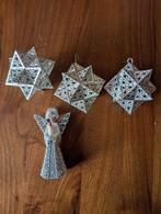 Vintage kersthangers. Engel en 3D sterren, Diversen, Kerst, Ophalen