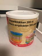 Stappelblokken van hout. Ongeveer 200 stuk, Ophalen, Zo goed als nieuw