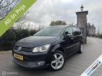 Volkswagen Touran 1.4 TSI DSG 170pk! 7-personen Leer Pano, Auto's, Volkswagen, Gebruikt, Met garantie (alle), 7 stoelen, Zwart
