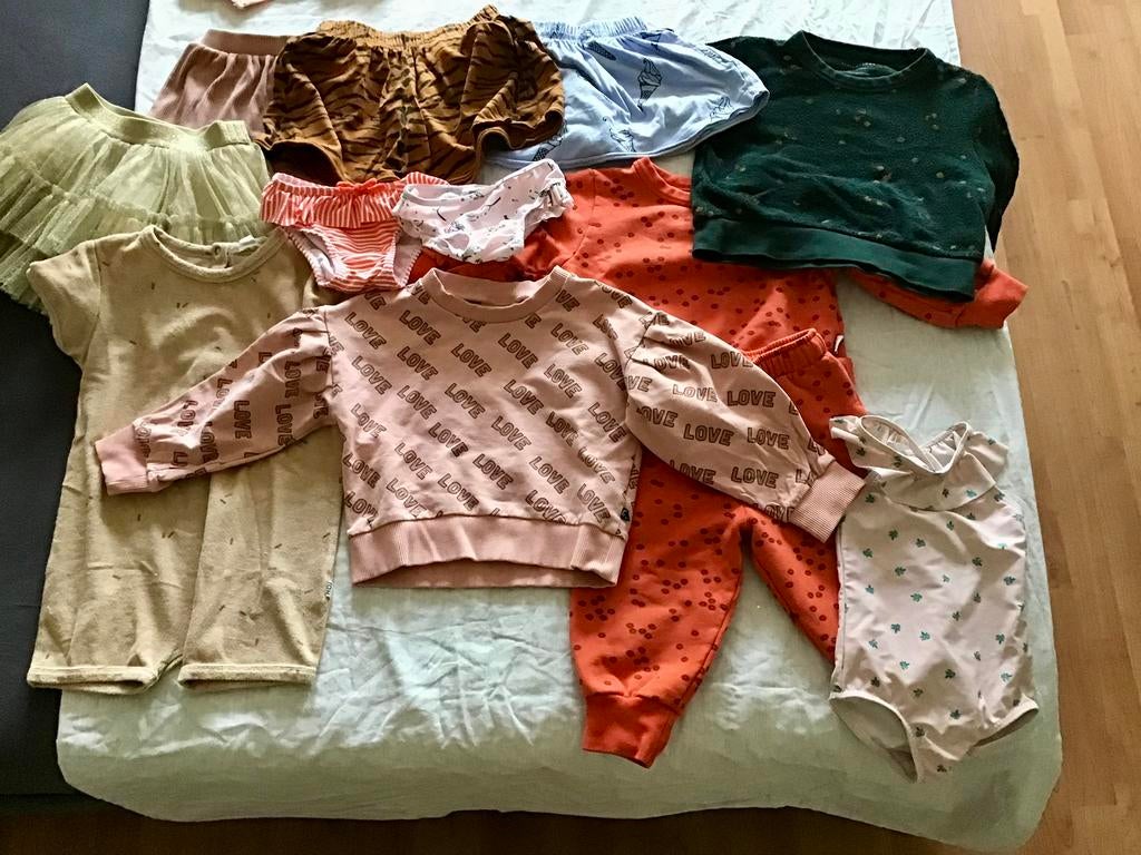 Meisjes kleding pakket mt 92/ 98, Ophalen of Verzenden, Zo goed als nieuw, Maat 98