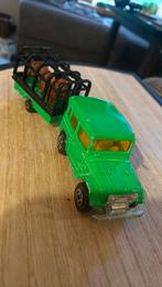 Majorette Toyota land cruiser met trailer, Hobby en Vrije tijd, Modelauto's | Overige schalen, Ophalen of Verzenden, Zo goed als nieuw