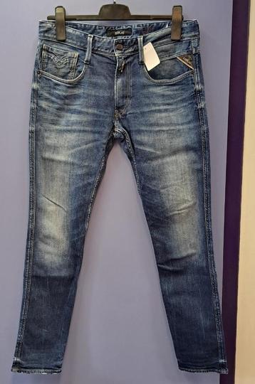 Replay jeans Anbass medium blauw maat 31 met rits nr 49056 beschikbaar voor biedingen