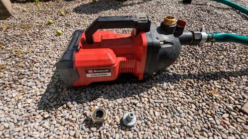 Einhell AQUINNA accu tuinpomp (body) 2x18V Li-ion, Tuin en Terras, Waterpompen, Gebruikt, Accu, Dompelpomp, Ophalen of Verzenden