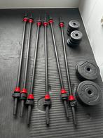 Body Pump Set - Halterstangen met Gewichten, Sport en Fitness, Ophalen, Gebruikt, Armen, Halterset