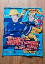 Dekbedovertrek Brandweerman Sam 120x150cm, Kinderen en Baby's, Kinderkamer | Beddengoed, Blauw, Dekbedovertrek, Ophalen of Verzenden