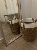 IKEA Nissedal Spiegel - Wit Gelazuurd Eiken 40x150, Ophalen, Zo goed als nieuw, Minder dan 50 cm