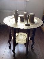 Antieke koperen rooktafel, Ophalen