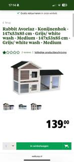Konijnenhok 147x53x85, Dieren en Toebehoren, Ophalen, Zo goed als nieuw, Kippenhok of Kippenren