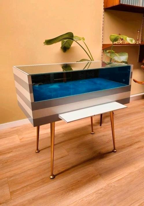 Vintage Toonbank Verkoopbalie Balie Vitrinekast Vitrine Toog, Huis en Inrichting, Kasten | Vitrinekasten, Gebruikt, Ophalen