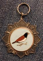 Medaille Vogel Vink emaille op zilverkleurig metaal NBvB, Ophalen of Verzenden, Overige materialen