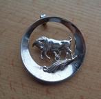 zilveren grote vintage sterrenbeeld stier hanger [1006], Overige voorstellingen, Verzenden, Zo goed als nieuw, Zilver