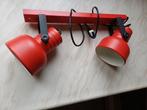 retro lampje jaren '70, rood, Ophalen of Verzenden, Huis en Inrichting