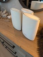 RBK50 — Orbi AC3000 Tri-band WiFi-systeem, Computers en Software, Routers en Modems, Ophalen of Verzenden, Gebruikt, Router met modem